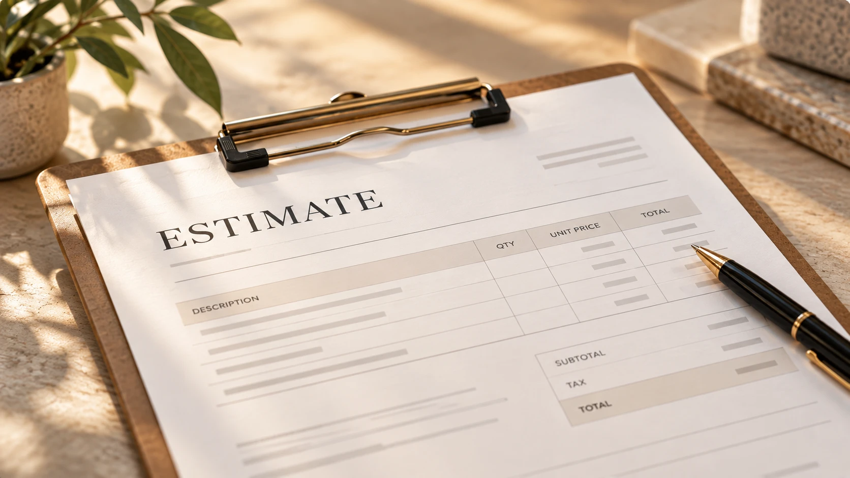 Written Estimates
